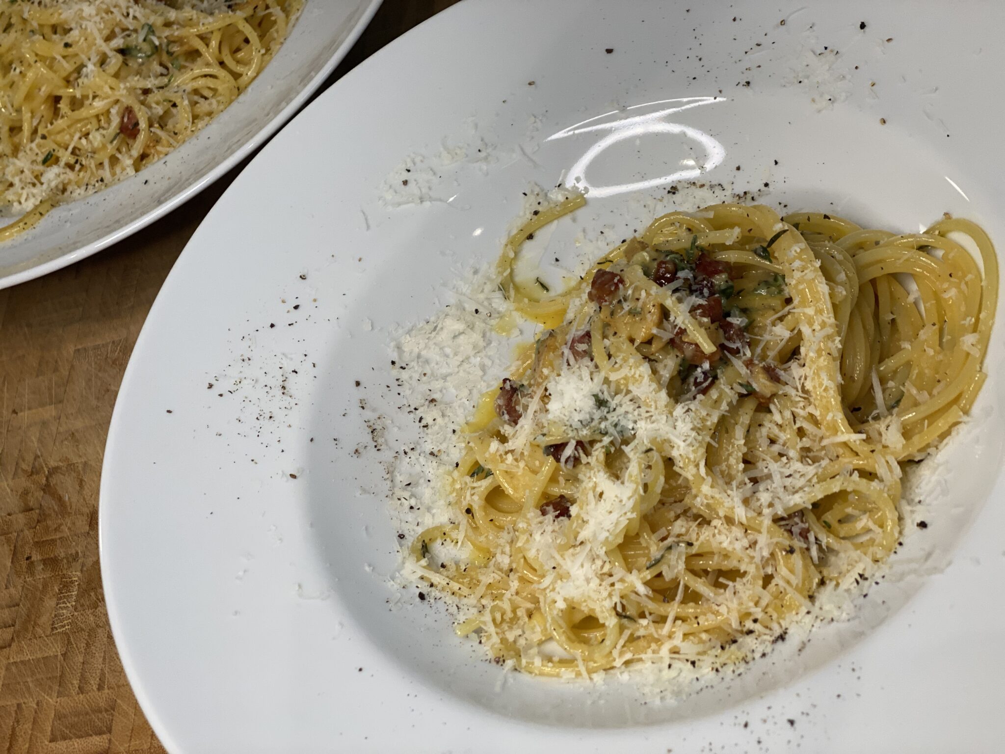 Rezept: Spaghetti Carbonara, original italienisch