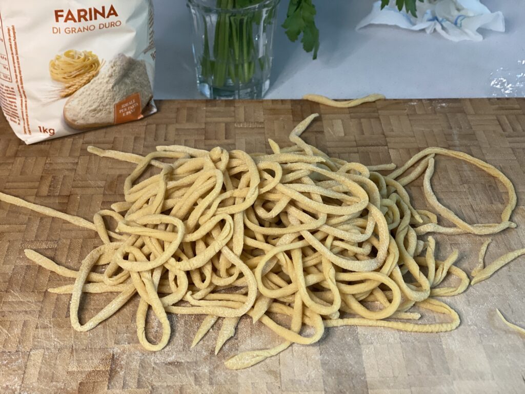 Selbstgemachte Bigoli