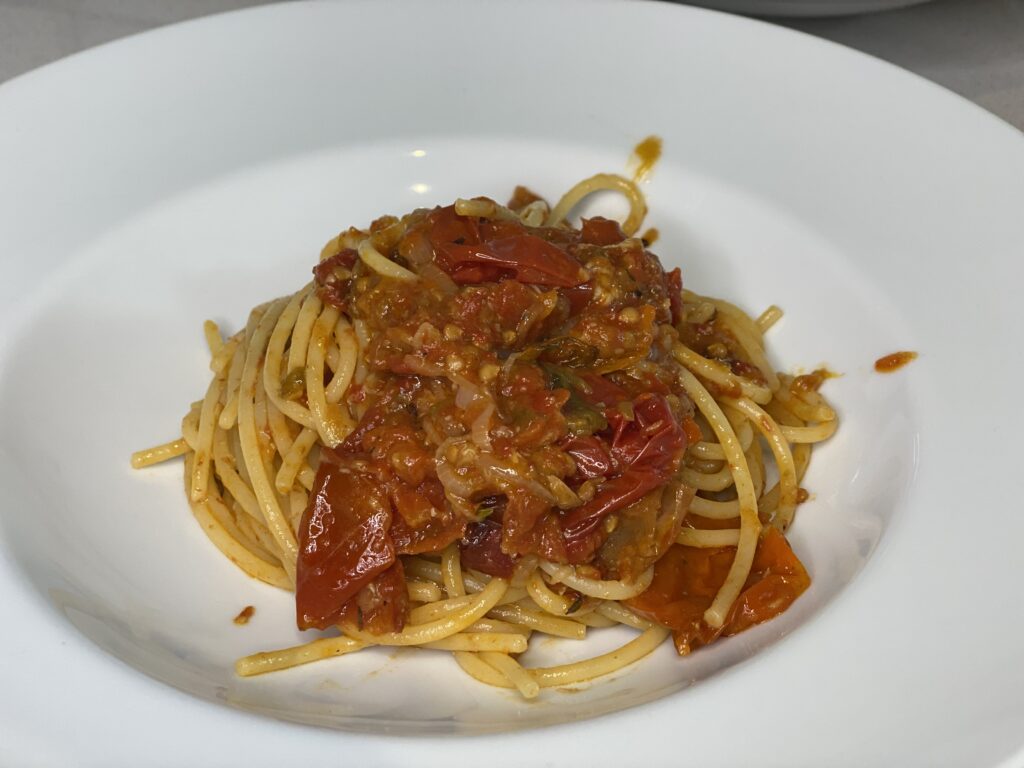 Rezept: Vermicelli mit Tomatensauce, aromatische Variante