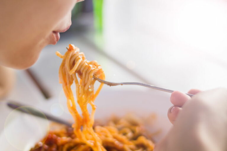 Richtig Spaghetti essen